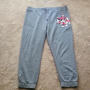 Disney Mickey and Friends Gray Sweatpants
